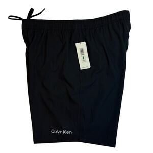 Calvin Klein Black Swimwear Shorts sz: LARGE  NEW WITH TAGS